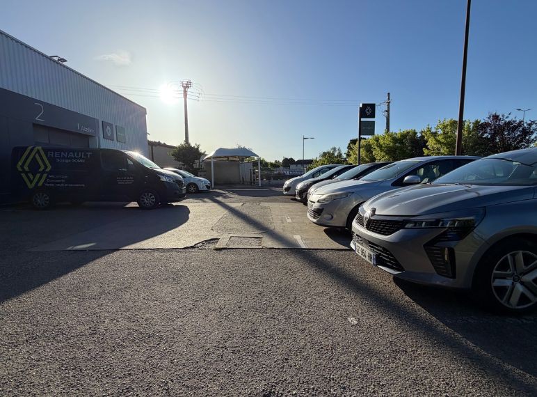 Flotte de v&eacute;hicules de pr&ecirc;t de courtoisie de Garage Gomez &agrave; Luzinay