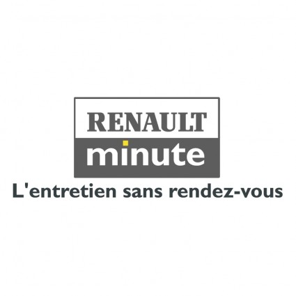 Label Renault Minute